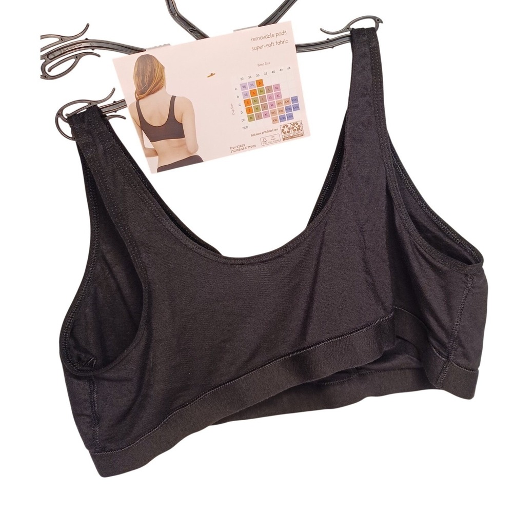 Joyspun Bra 3XL Wirefree V Neck Bralette NWT Nursing or Regular Comfort Stretch - Picture 4 of 5